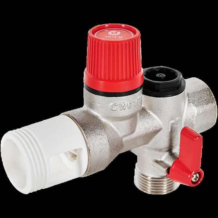 Группа безопасности для бойлера ROMMER RVS-0007-007015 7 бар 1/2