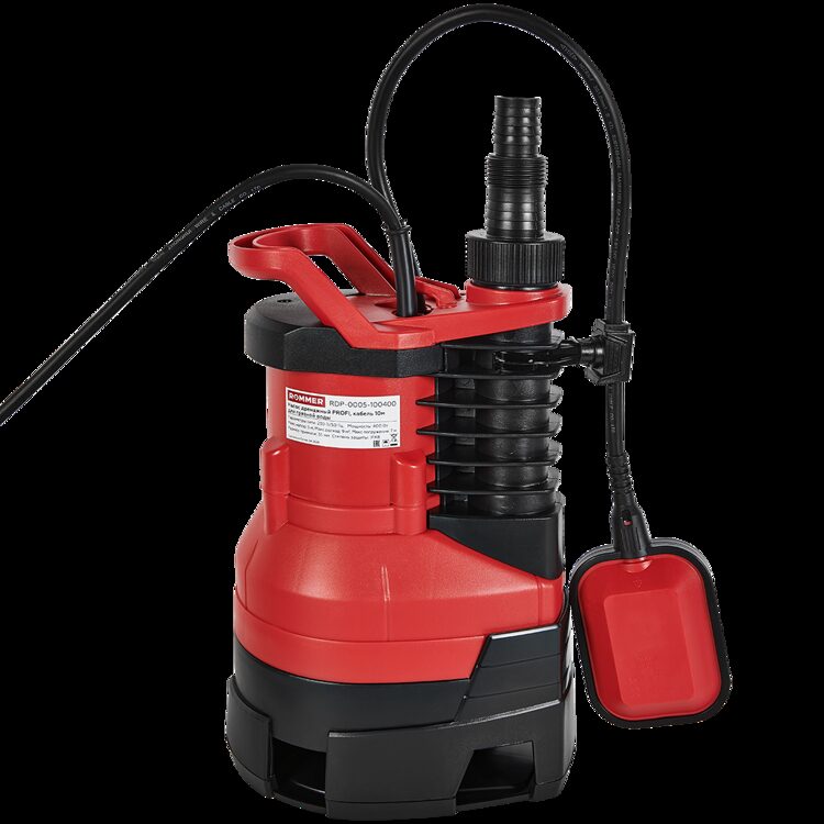 Насос дренажный ROMMER PROFI, кабель 10м, 400 Вт, для грязной воды RDP-0005-100400