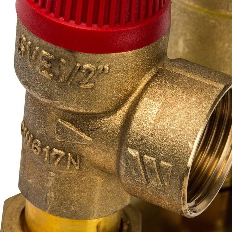 Группа безопасности в теплоизоляции Watts KSG 30/ISO2 3 бар (до 50 кВт)