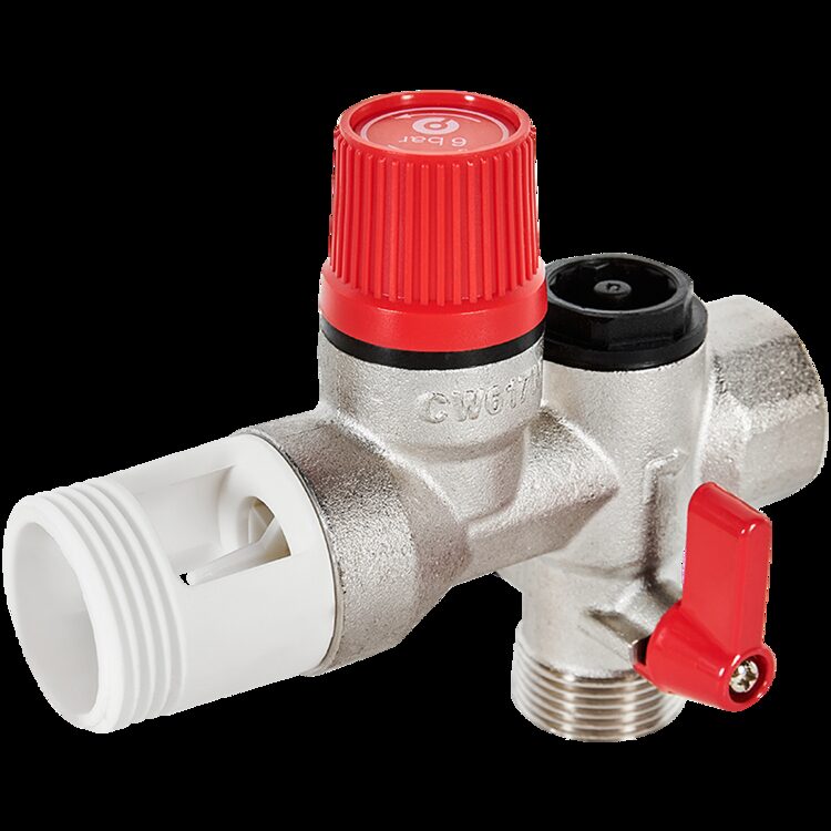 Группа безопасности для бойлера ROMMER RVS-0007-007020 7 бар 3/4