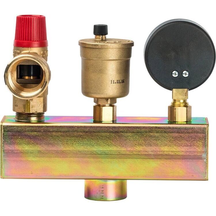 Группа безопасности в теплоизоляции Watts KSG 30/20M-ISO 3 бар (до 100 кВт)