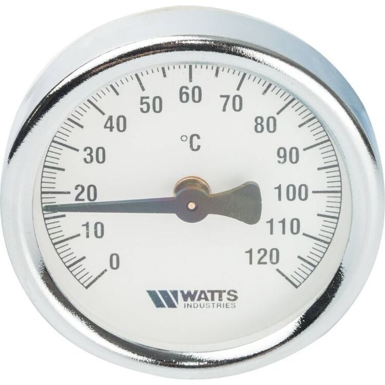 Термометр биметаллический накладной WATTS 63 мм