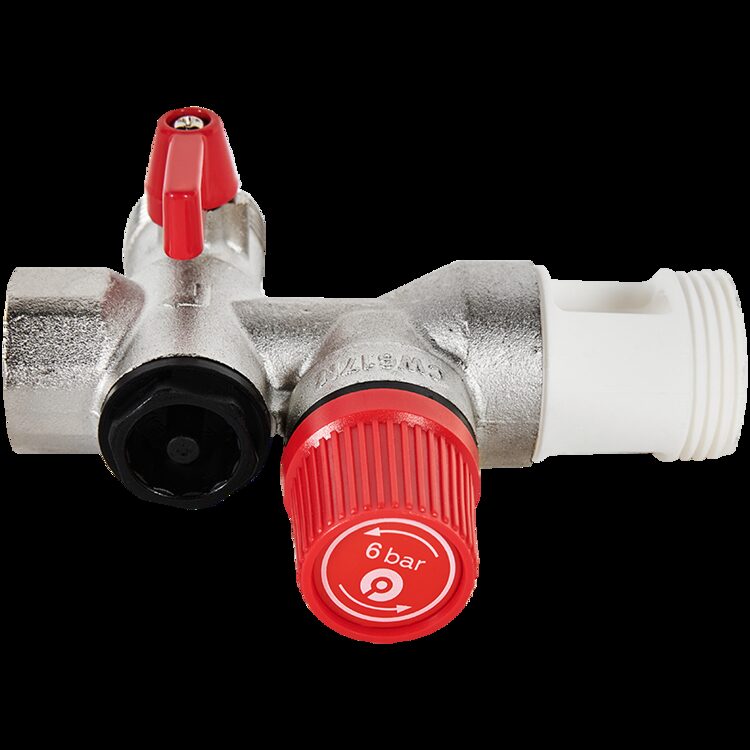 Группа безопасности для бойлера ROMMER RVS-0007-007015 7 бар 1/2